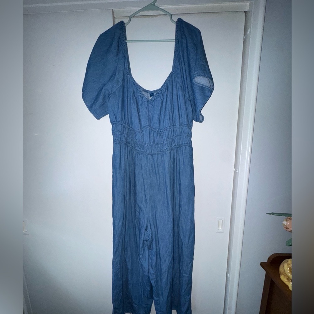 Old Navy denim jumpsuit size XXL